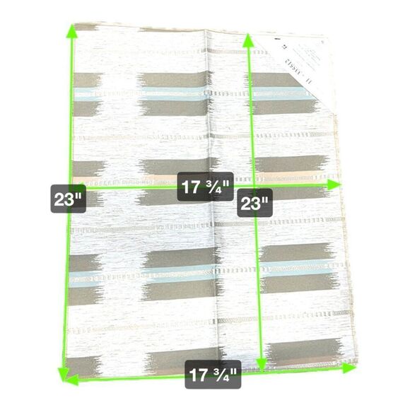 Textured Fabric Swatches Lot Kaufman Grey Beige Blue Crafts Pillows Quilting - Picture 6 of 16